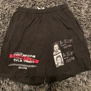 Post Malone Hollywood Bleeding Tour Shorts